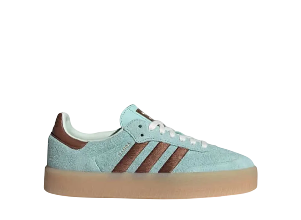 adidas Women's Sambae "Blue/Preloved Brown/Gum"