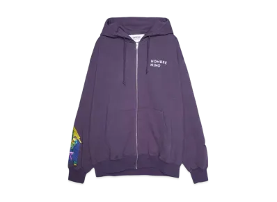 HOMBRE Nino ZIP UP HOODIE (LOGO) "PURPLE"
