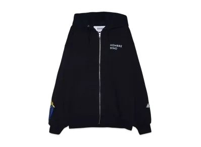 HOMBRE Nino ZIP UP HOODIE (LOGO) "BLACK"