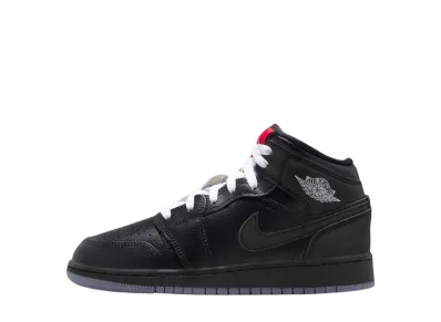 Nike GS Air Jordan 1 Mid "Black Metallic Reimagined"