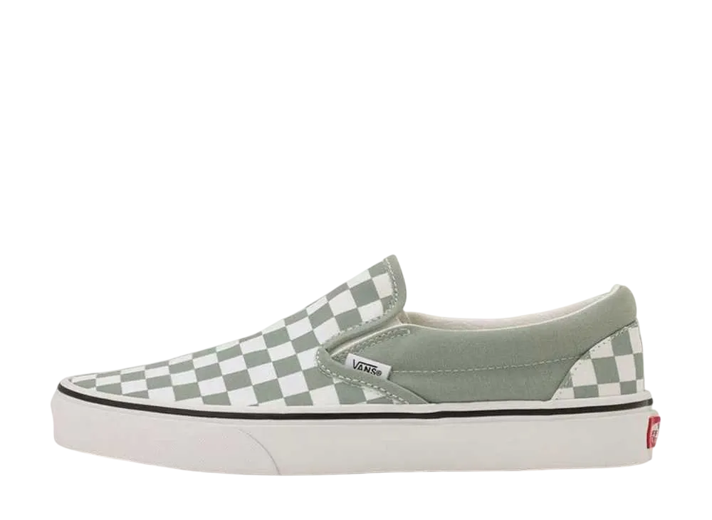 バンズ クラシック スリッポン "チェックアイスバーググリーン"