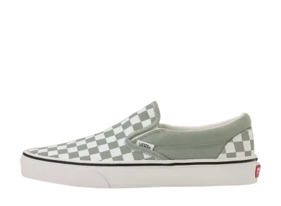 Vans Classic Slip-On "Check Iceberg Green"