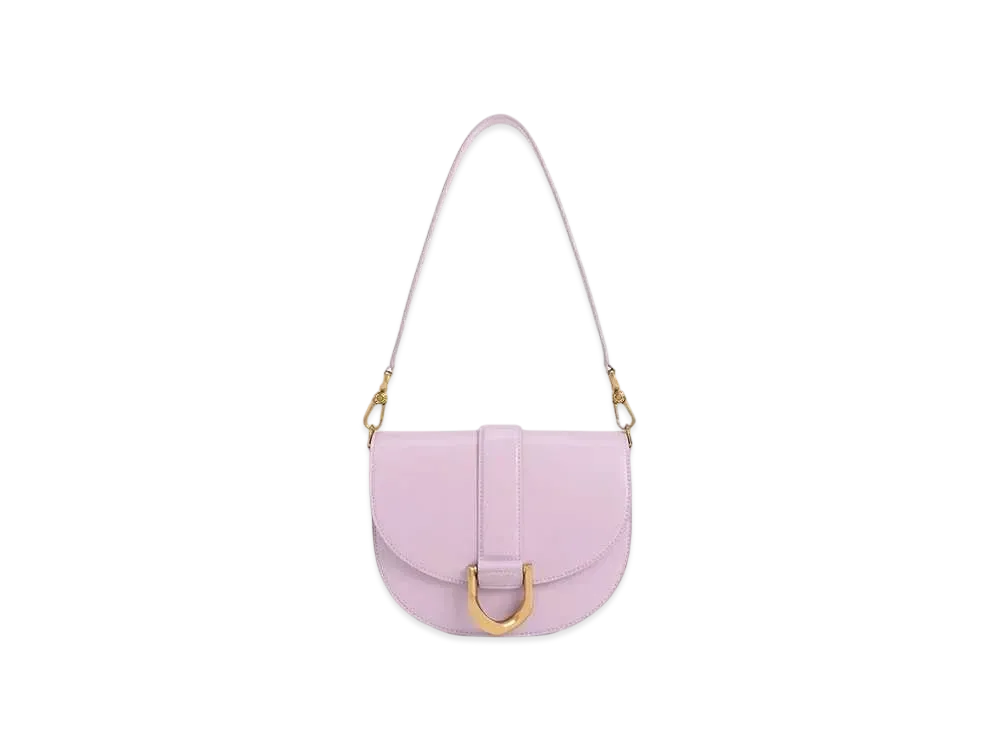 CHARLES & KEITH Gavine Saddle Bag "Lilac"