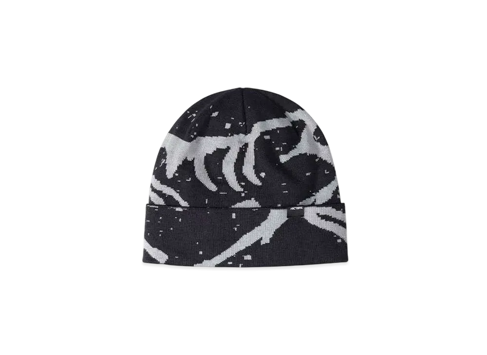 ARC'TERYX Lightweight Grotto Toque 黒灰 Arc'teryx Lightweight Grotto Toque