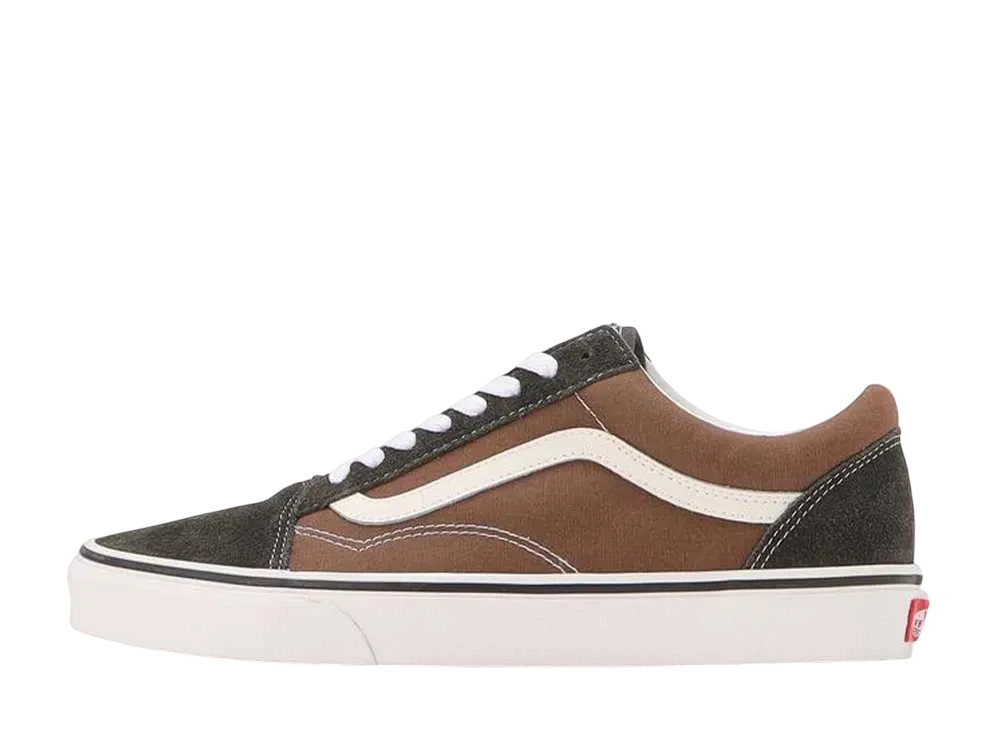 バンズ オールドスクール "ポップブラウン/マルチ"