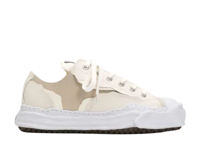 71MICHAEL × Maison MIHARA YASUHIRO MMY HANK OG Sole Tear Low-top Sneaker "Beige"