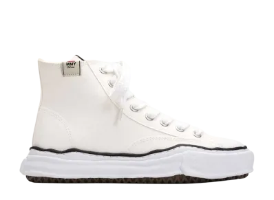 Maison MIHARA YASUHIRO PETERSON OG Sole Canvas High-top Sneaker "White"