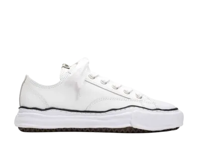 Maison MIHARA YASUHIRO PETERSON OG Sole Leather Low-top Sneaker "White"