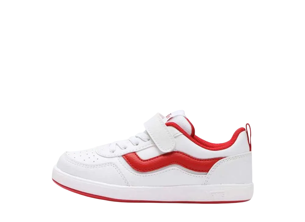 バンズ PS コグ "ホワイト/レッド" (V2055K) (キッズ)