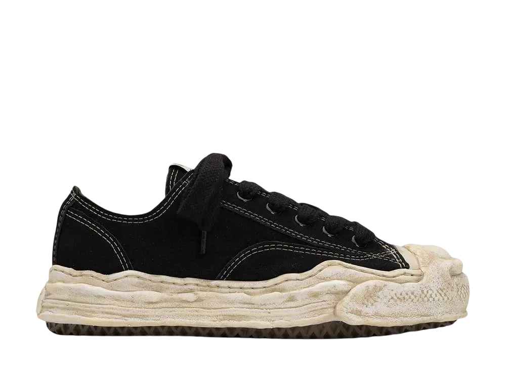 Maison MIHARA YASUHIRO HANK OG Sole Suede Low-top Sneaker "Black"