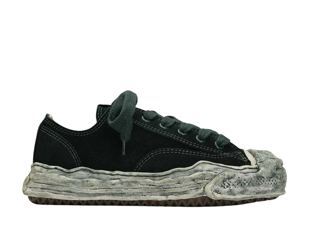 メゾンミハラヤスヒロ ハンク OG ソール スウェード ロートップ スニーカー "グリーン" (A13FW732)