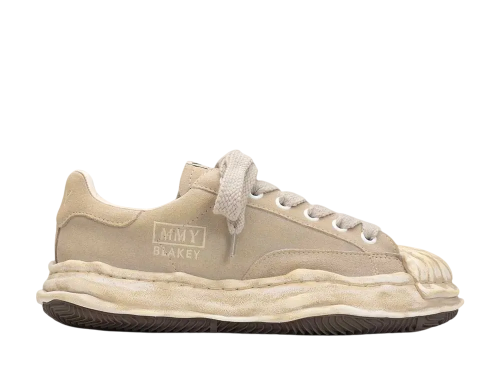 メゾンミハラヤスヒロ ブレイキー OG ソール スウェード ロートップ スニーカー "ホワイト" (A13FW726)