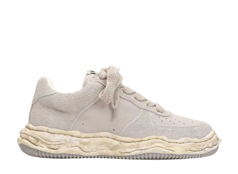 メゾンミハラヤスヒロ ウェイン OG ソール コンビネーション スウェード ロートップ スニーカー "ホワイト" (A13FW722)