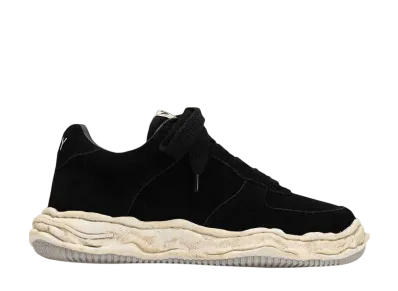 Maison MIHARA YASUHIRO WAYNE OG Sole Combination Suede Low-top Sneaker "Black"