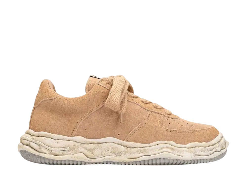 メゾンミハラヤスヒロ ウェイン OG ソール コンビネーション スウェード ロートップ スニーカー "ベージュ" (A13FW722)