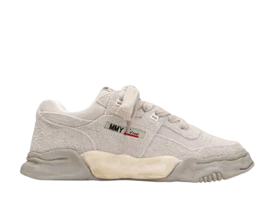 Maison MIHARA YASUHIRO PAKER OG Sole Combination Suede Low-top Sneaker "White"