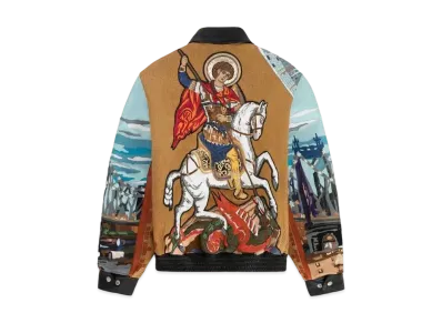 Aime Leon Dore x Jeff Hamilton Anniversary Leather Jacket "Multi"