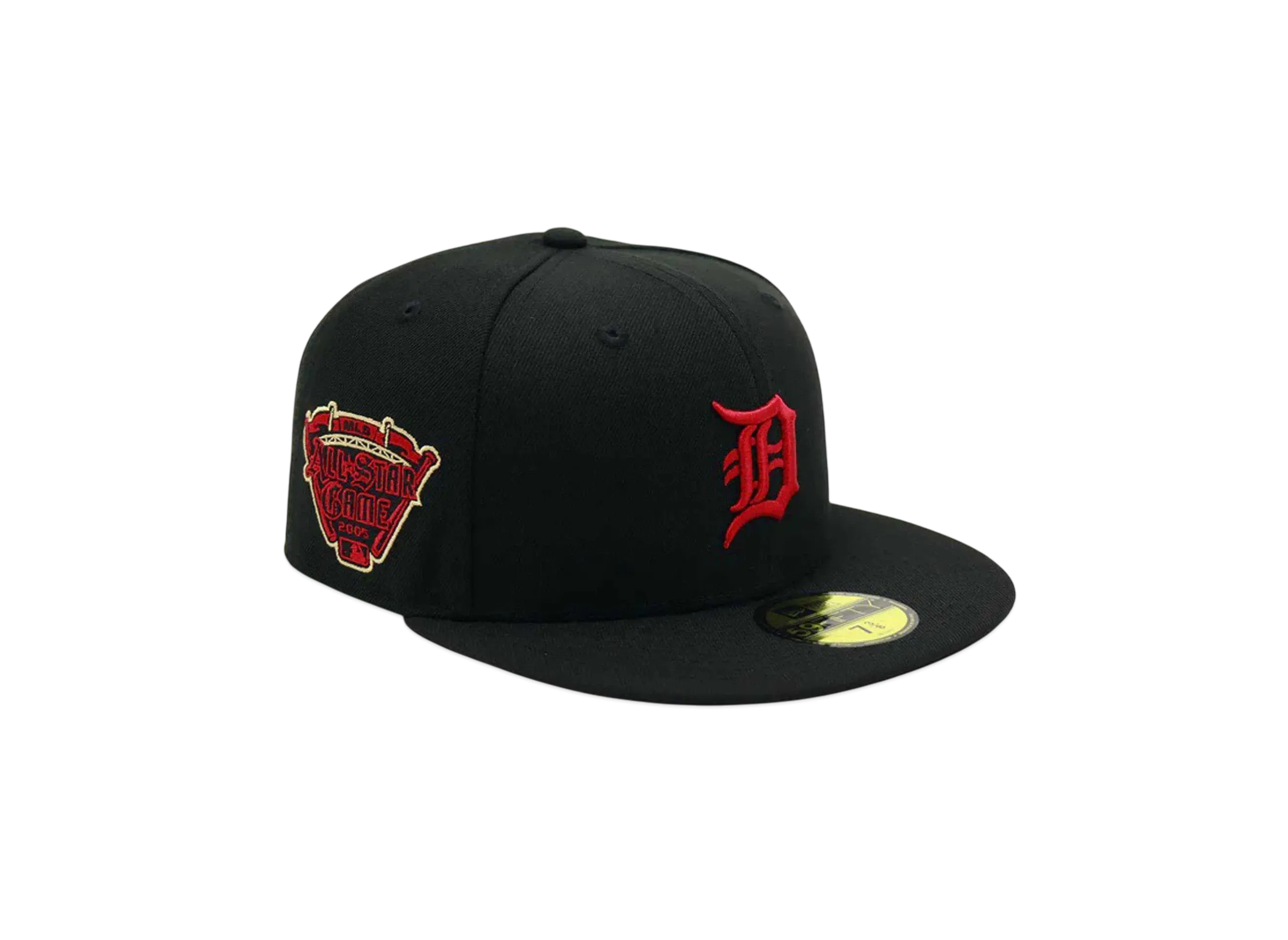 NEW ERA x THE CAP 59Fifty 'RED GAF' Detroit Tigers "Black/Scarlet"