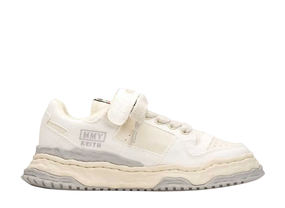 MAISON MIHARA YASUHIRO メンズ スニーカー A13FW704 WHITE Maison MIHARA YASUHIRO KEITH OG Sole Canvas Low-top Sneaker