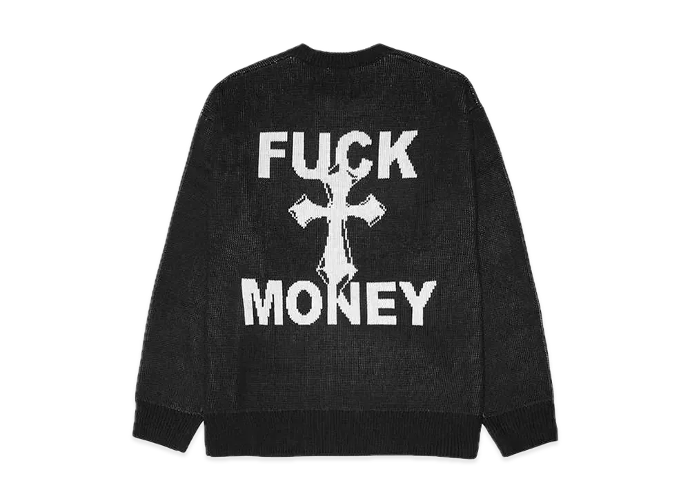 Supreme Fuck Money Sweater "Black"