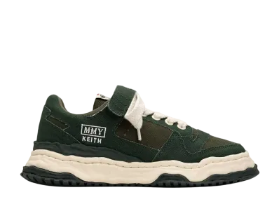 Maison MIHARA YASUHIRO KEITH OG Sole Canvas Low-top Sneaker "Green" (A13FW704)