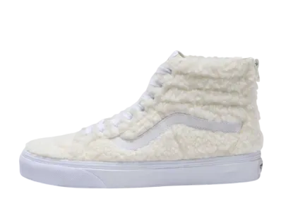 Vans Sk8-Hi Reissue Zip "Sherpa Marshmallow/Blanc"