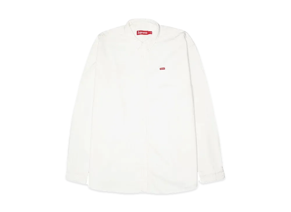 Supreme Small Box Shirt "White Denim"