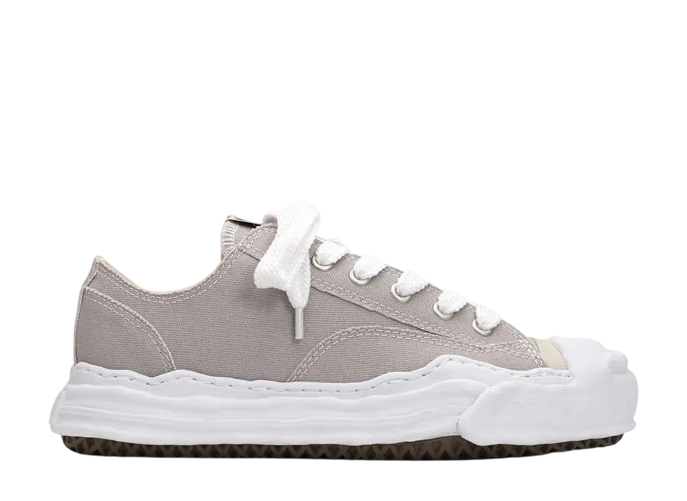 メゾンミハラヤスヒロ ハンク OG ソール キャンバス ロートップ スニーカー "グレー" (A05FW702)