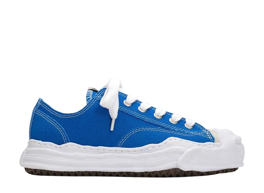 メゾンミハラヤスヒロ ハンク OG ソール キャンバス ロートップ スニーカー "CLブルー" (A05FW702)