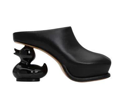Maison MIHARA YASUHIRO Women's Duck Heel Mule "Black"