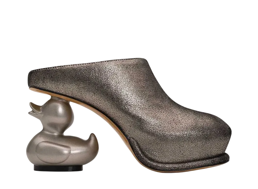 メゾンミハラヤスヒロ ウィメンズ ダック ヒールミュール "ブロンズ" (B13FW706)