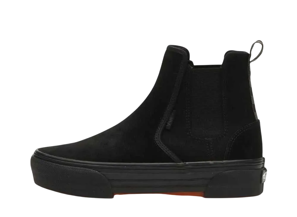 バンズ ウィメンズ スリップサイドゴア "ブラック" (V192CF CHKY)