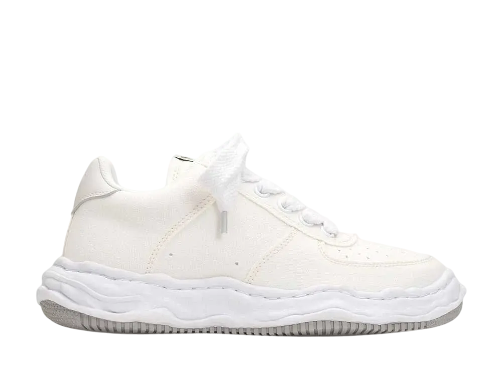 メゾンミハラヤスヒロ ウェイン OG ソール キャンバス ロートップ スニーカー "ホワイト" (A10FW720)