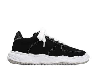 Maison MIHARA YASUHIRO WAYNE OG Sole Canvas Low-top Sneaker "Black"