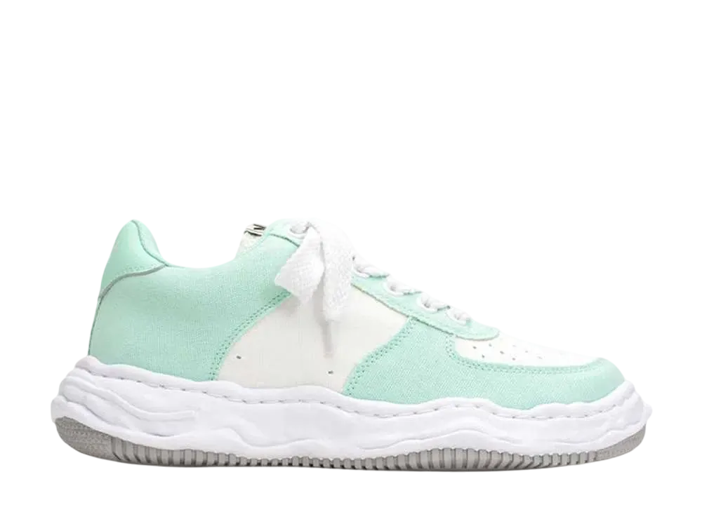 Maison MIHARA YASUHIRO WAYNE OG Sole Canvas Low-top Sneaker "Blue/White"