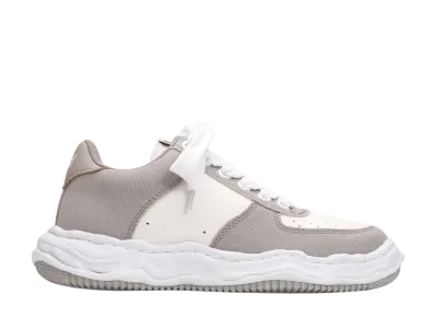 Maison MIHARA YASUHIRO WAYNE OG Sole Canvas Low-top Sneaker "Gray/White"