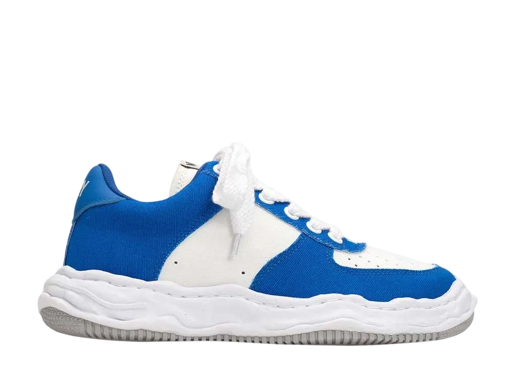 メゾンミハラヤスヒロ ウェイン OG ソール キャンバス ロートップ スニーカー "CLブルー/ホワイト" (A10FW720)