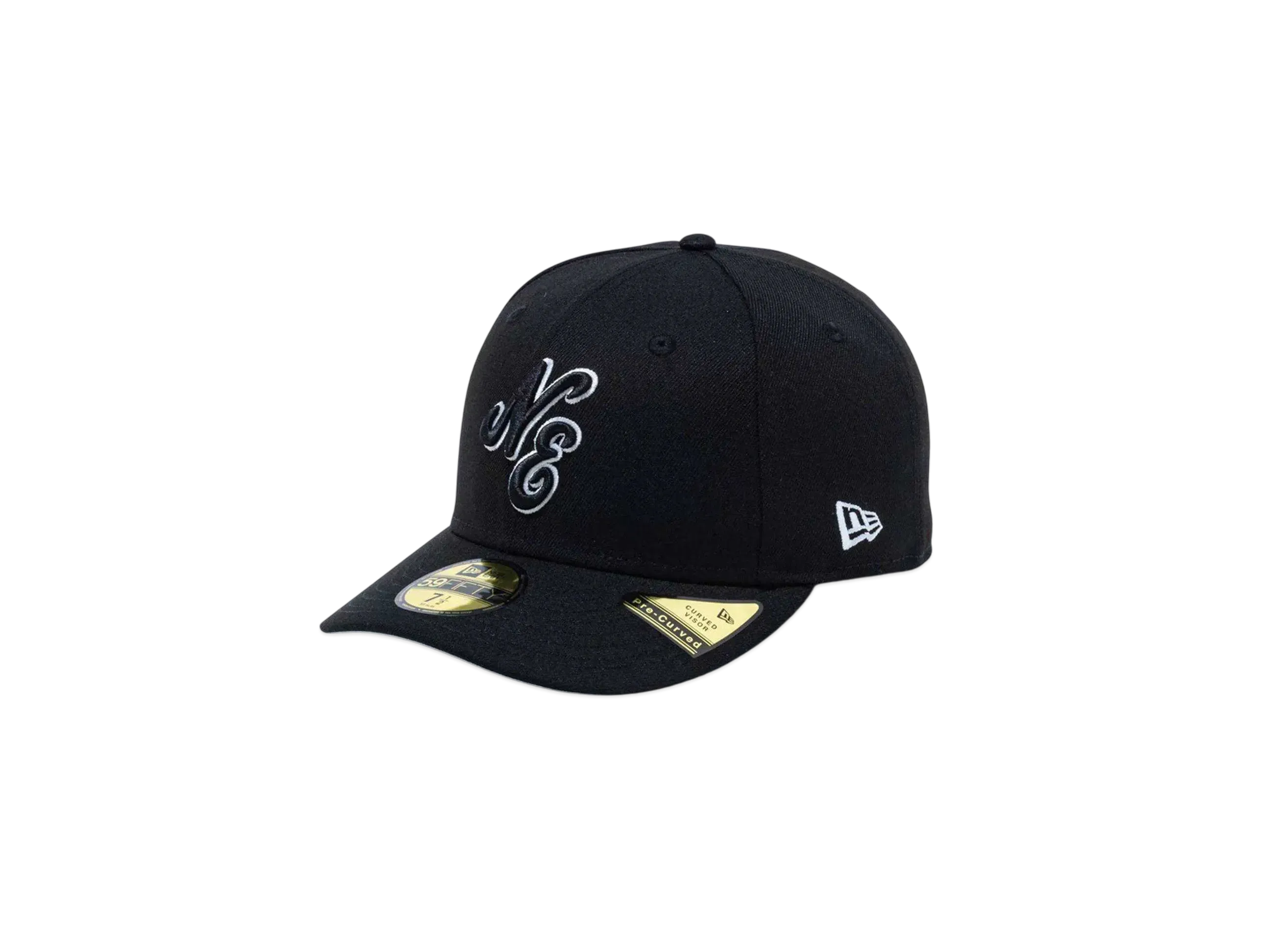 NEW ERA PC 59Fifty Black & White Classic Logo "Black/White"