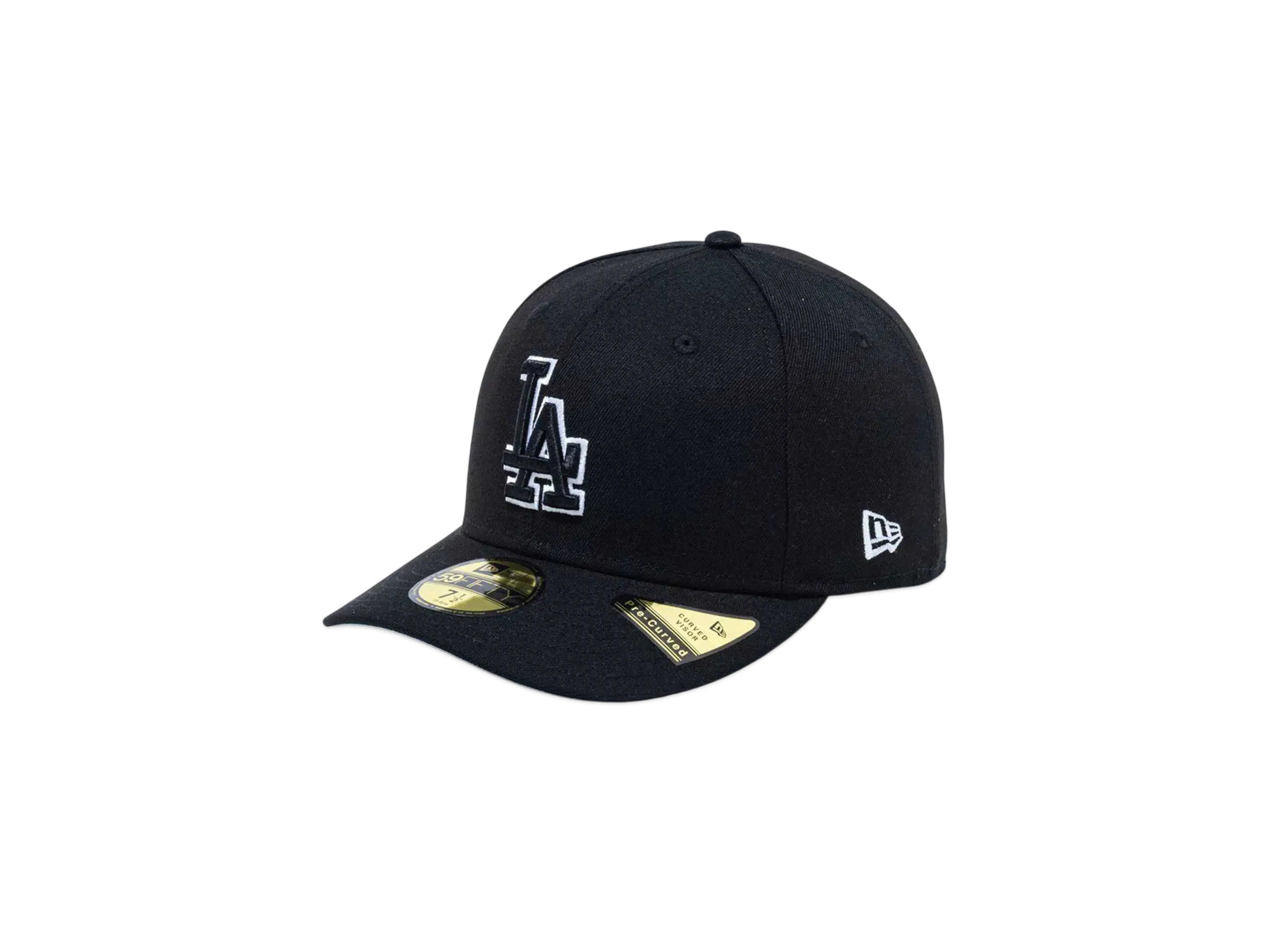 NEW ERA PC 59Fifty Black & White Los Angeles Dodgers "Black/White"
