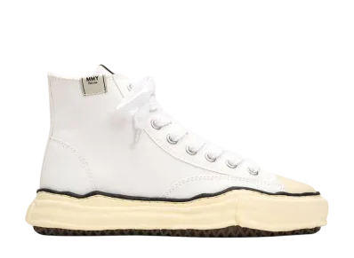 Maison MIHARA YASUHIRO PETERSON OG VL Sole Canvas High-top Sneaker "White"