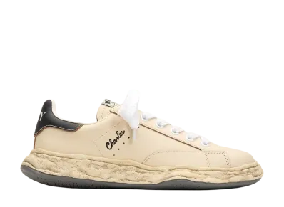Maison MIHARA YASUHIRO CHARLES OG Sole VL Leather Low-top Sneaker "White"