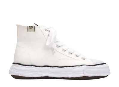 Maison MIHARA YASUHIRO PETERSON 23 OG Sole Canvas High-top Sneaker "White"