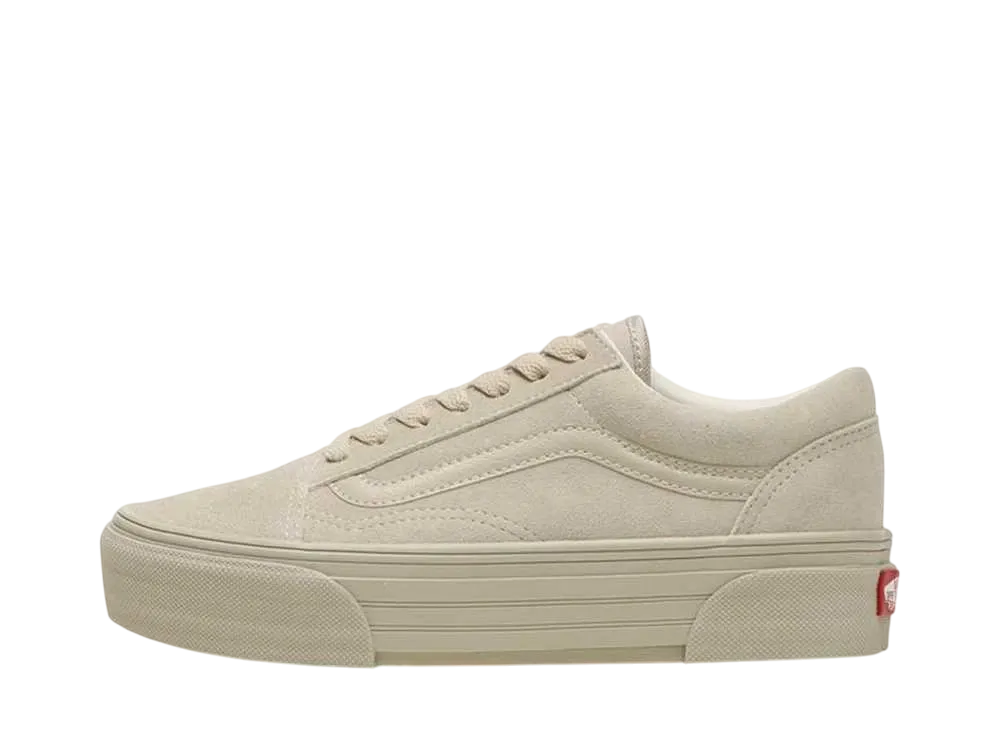 Vans Women's Old Skool CHKY "Beige" (V36CF SE CHKY)