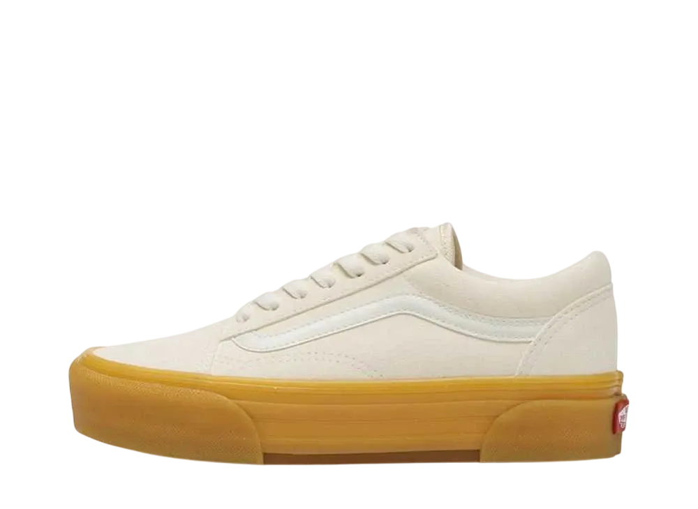 Vans Women's Old Skool CHKY "White/Gum" (V36CF SE CHKY)