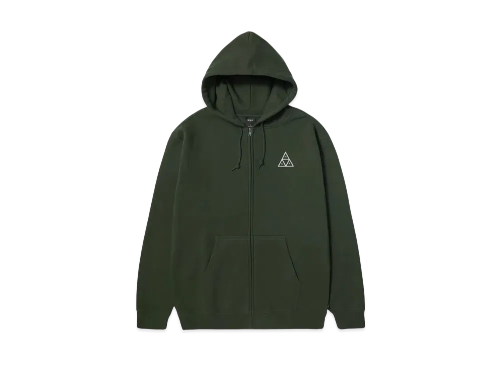 HUF Winter 24 Huf Set TT Full Zip Hoodie "Hunter Green"