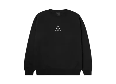 HUF Winter 24 Huf Set Triple Triangle Crewneck "Black"
