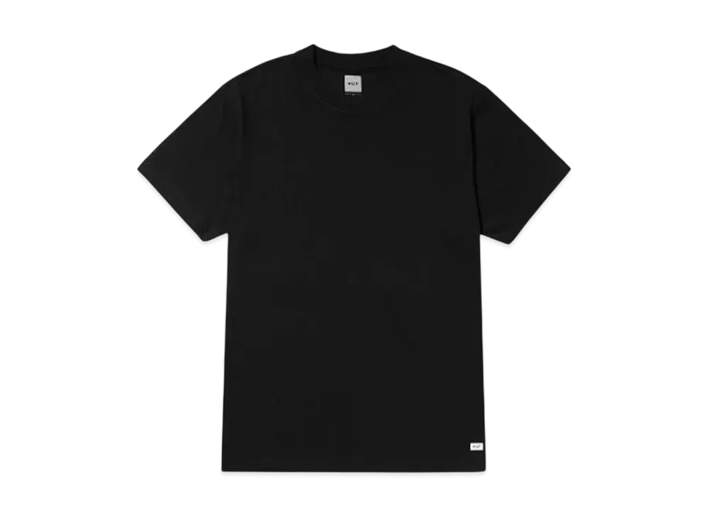 HUF Winter 24 Huf Set 2 Pack Tees "Black"