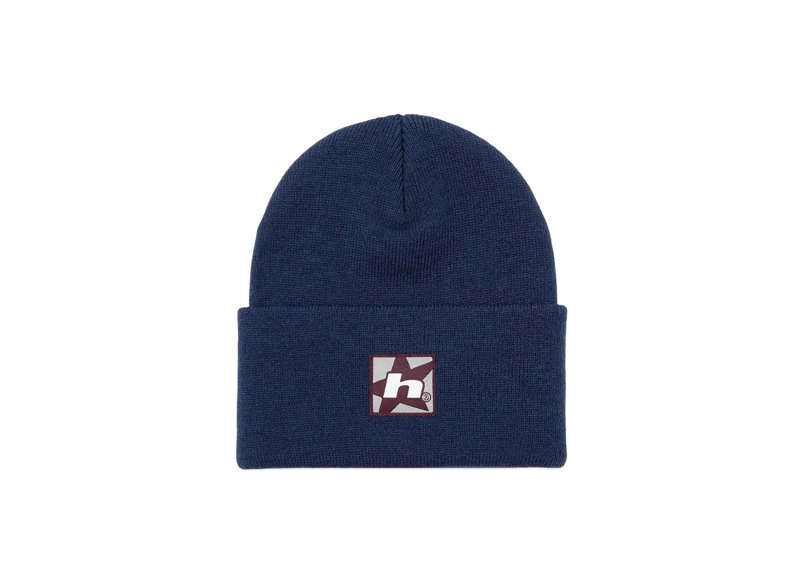 HUF Winter 24 Star Box Logo Beanie "Navy"