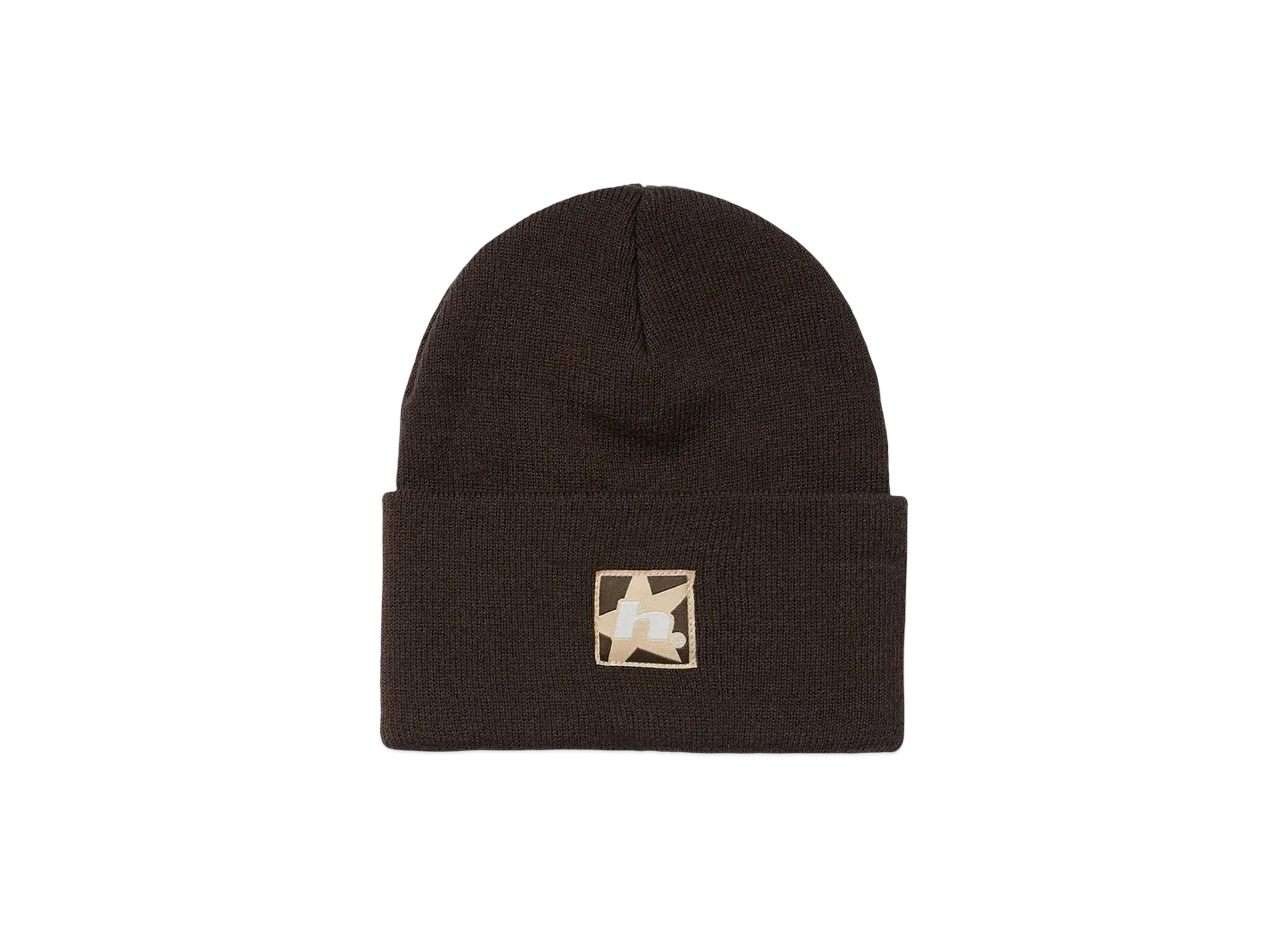 HUF Winter 24 Star Box Logo Beanie "Espresso"