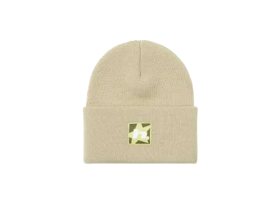 HUF Winter 24 Star Box Logo Beanie "Putty"